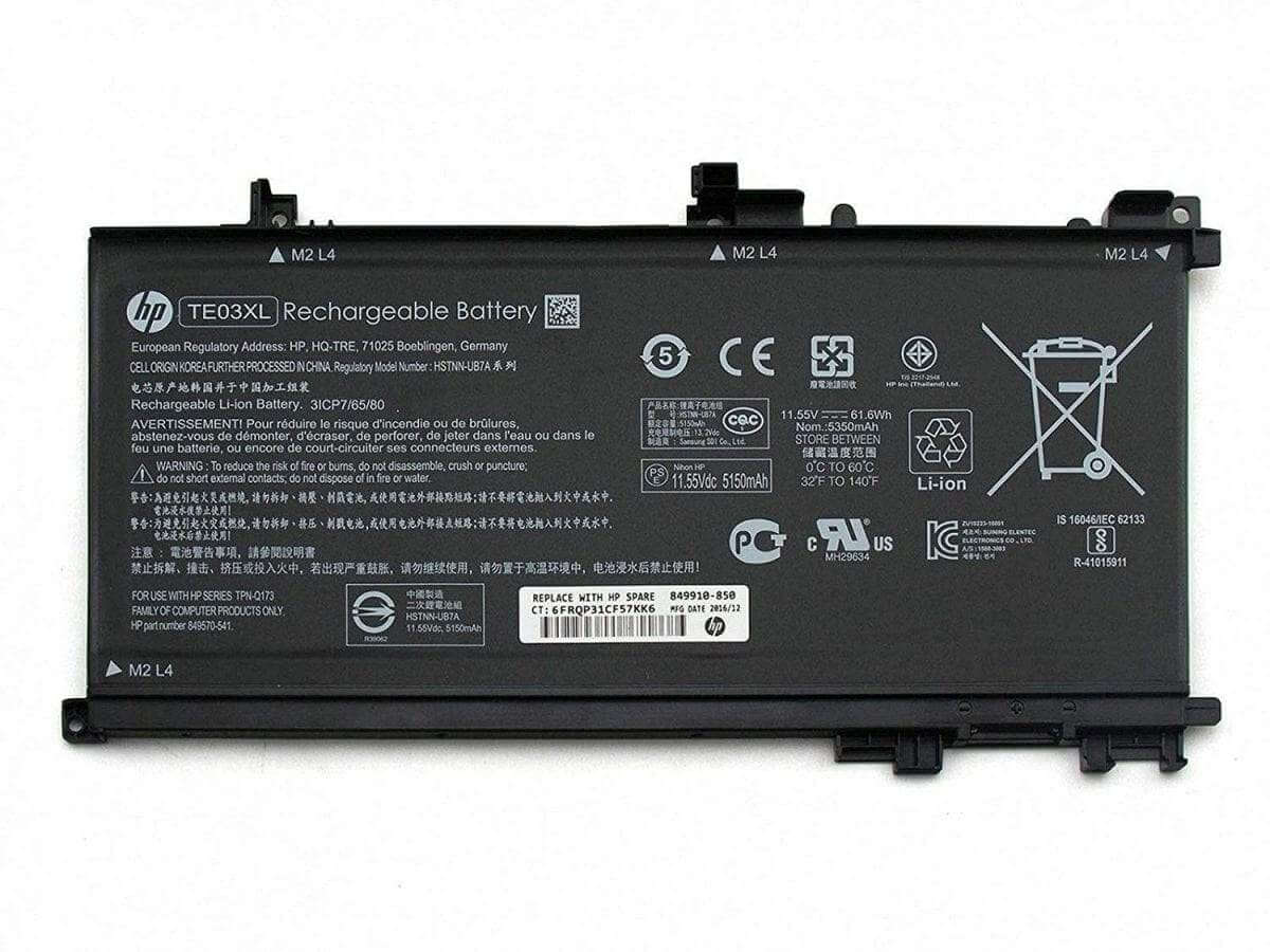 HP TE03XL - TE03XL Original Laptop Notebook Battery (1 Yr Warranty)