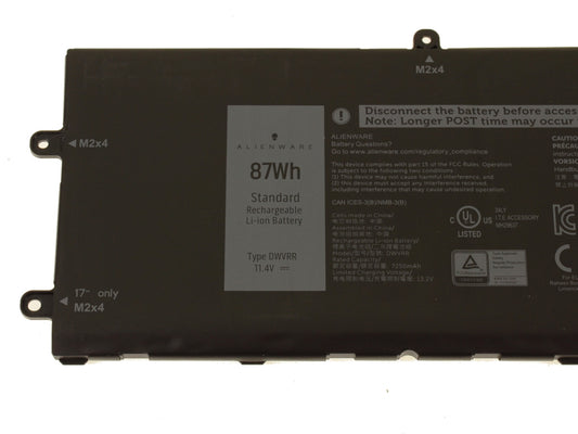 DELL DWVRR - DWVRR Genuine Original Laptop Notebook Battery (1 Yr Warranty)