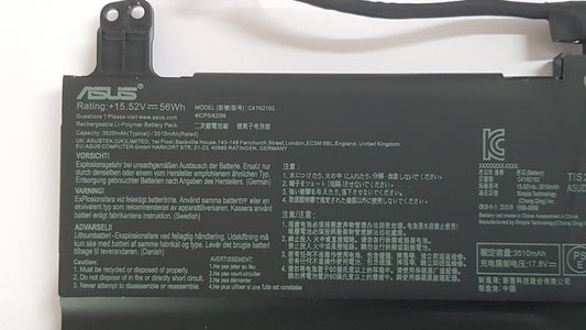 ASUS C41N2102 - C41N2102 Original Laptop Notebook Battery (1 Yr Warranty)