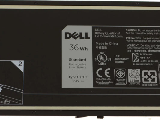 DELL HXFHF - HXFHF Genuine Original Laptop Notebook Battery (1 Yr Warranty)