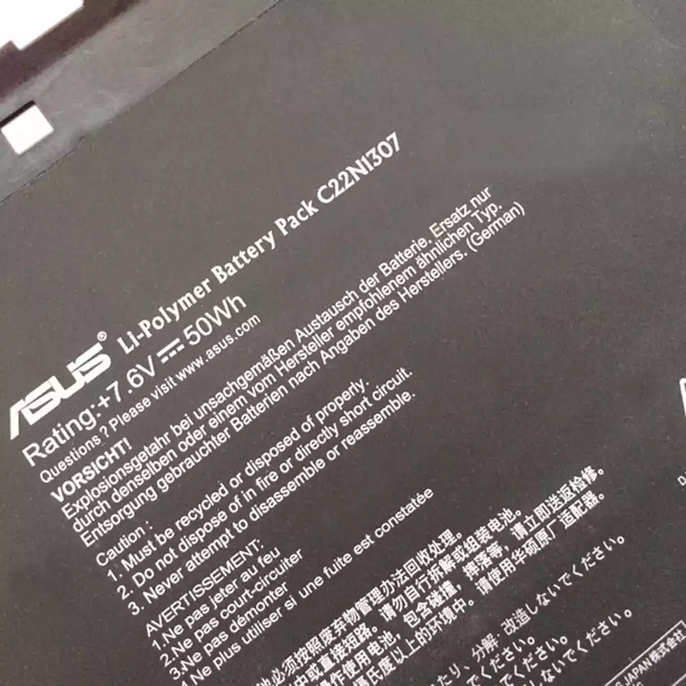 ASUS C22N1307 - C22N1307 Original Laptop Notebook Battery (1 Yr Warranty)