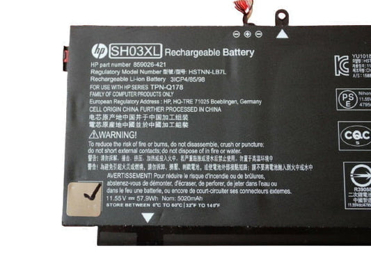 HP SH03XL - SH03XL Original Laptop Notebook Battery (1 Yr Warranty)