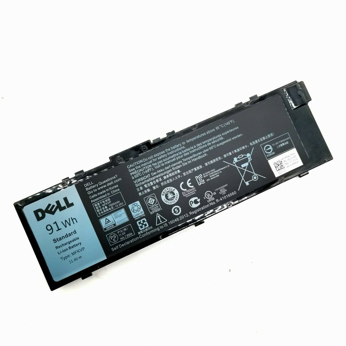 DELL MFKVP - MFKVP Genuine Original Laptop Notebook Battery (1 Yr Warranty)