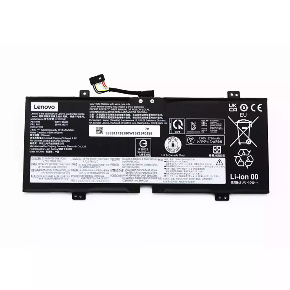 LENOVO L21C2PG1 - L21C2PG1 Original Laptop Notebook Battery (1 Yr Warranty)