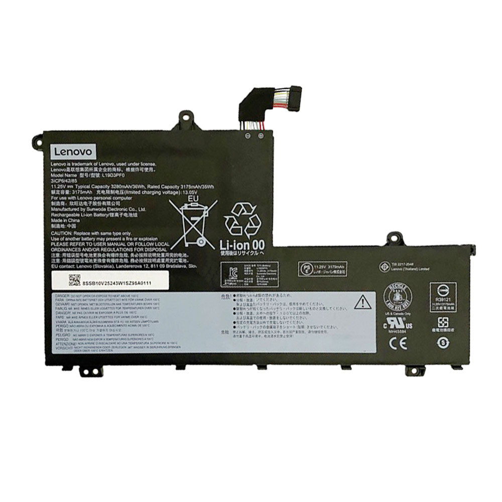 LENOVO L19M3PF1 - L19M3PF1 Original Laptop Notebook Battery (1 Yr Warranty)