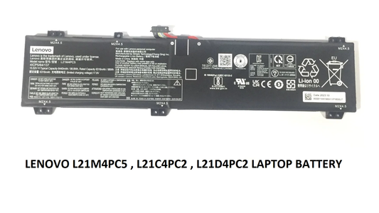 LENOVO L21M4PC5 - L21M4PC5 Original Laptop Notebook Battery (1 Yr Warranty)