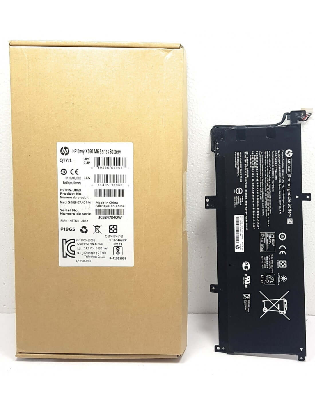 HP 844204-850 - MB04XL Original Laptop Notebook Battery (1 Yr Warranty)