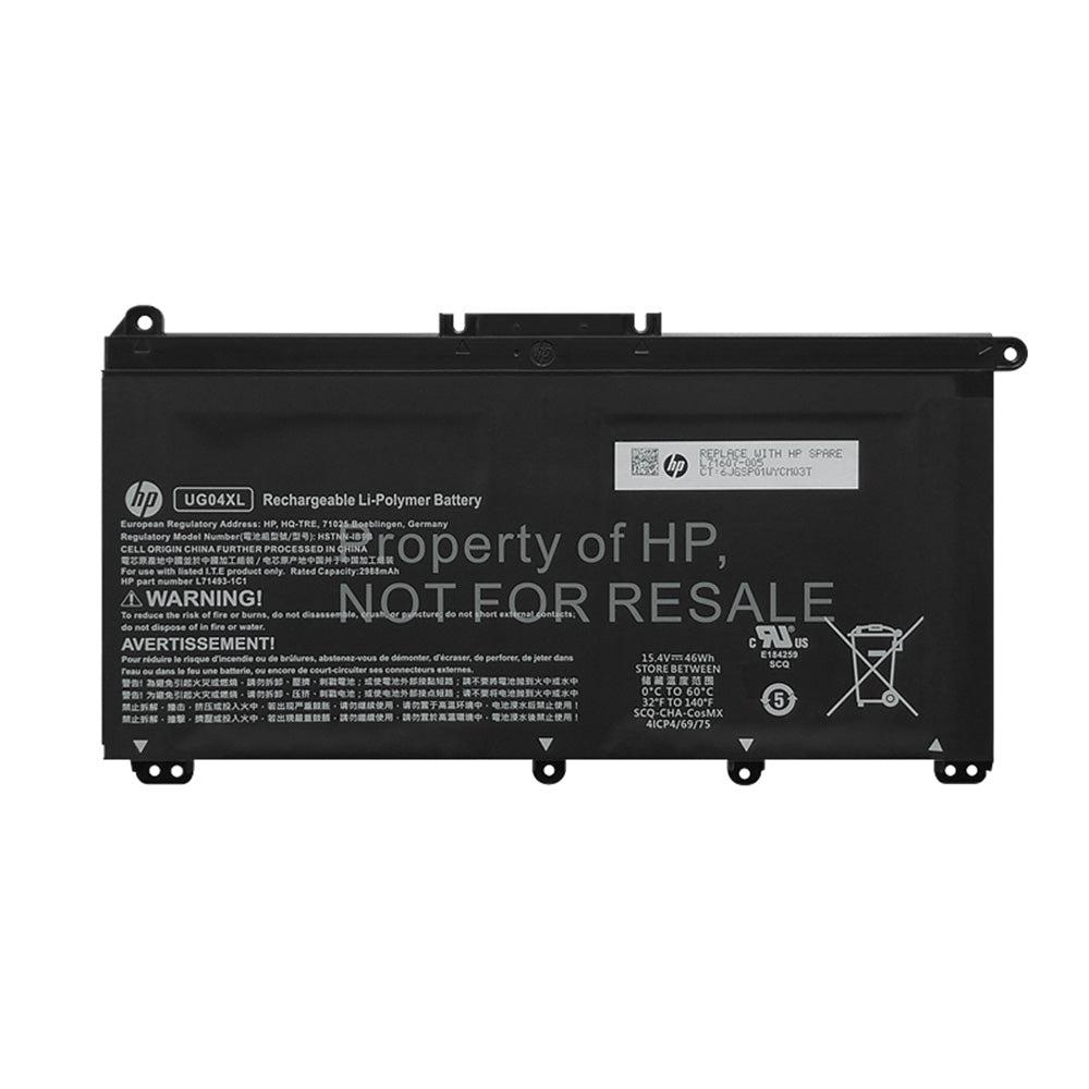 HP UG04XL - UG04XL Original Laptop Notebook Battery (1 Yr Warranty)