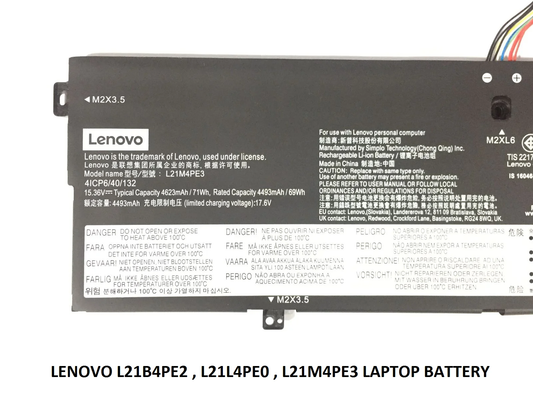 LENOVO yoga 7 14IAL7 - L21M4PE3 Original Laptop Notebook Battery (1 Yr Warranty)