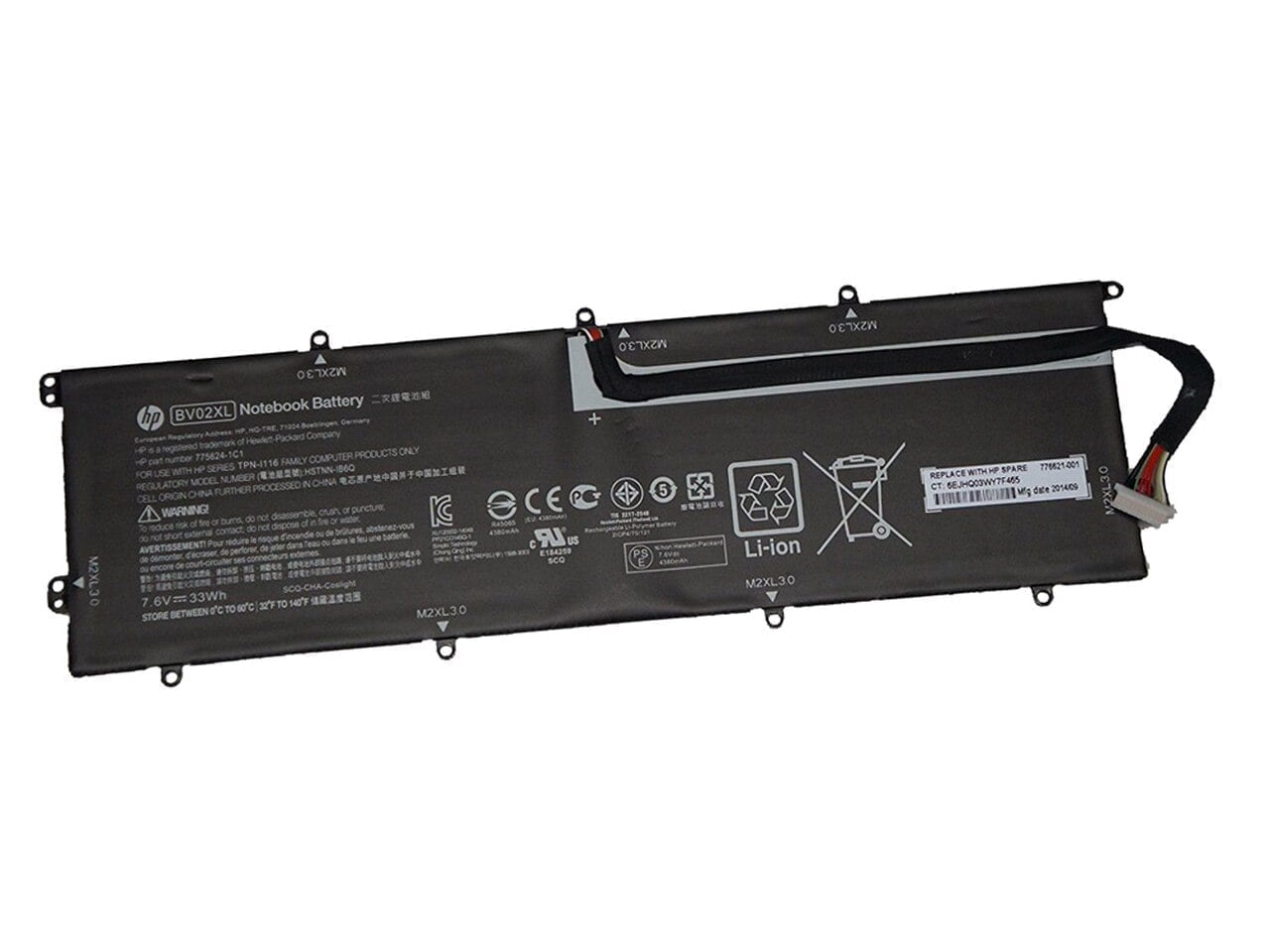 HP ENVY X2 13-J010NW - BV02XL Original Laptop Notebook Battery (1 Yr Warranty)