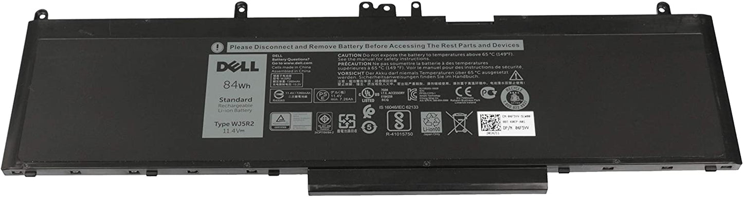 DELL WJ5R2 - WJ5R2 Genuine Original Laptop Notebook Battery (1 Yr Warranty)