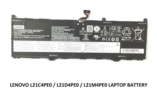 LENOVO L21C4PE0 - L21C4PE0 Original Laptop Notebook Battery (1 Yr Warranty)