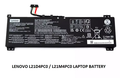 LENOVO L21C4PC0 - L21D4PC0 Original Laptop Notebook Battery (1 Yr Warranty)