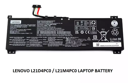 LENOVO L21C4PC0 - L21D4PC0 Original Laptop Notebook Battery (1 Yr Warranty)