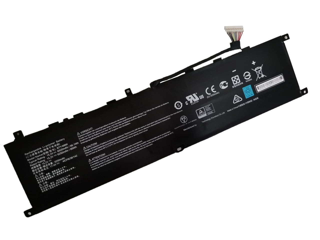 MSI BTY-M6M - BTY-M6M Genuine Original Laptop Notebook Battery (1 Yr Warranty)