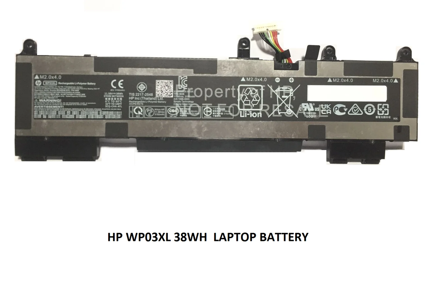HP WP03XL - WP03XL Original Laptop Notebook Battery (1 Yr Warranty)