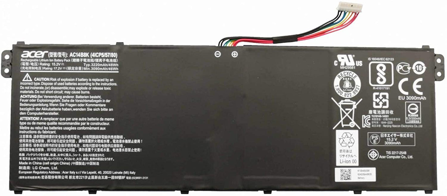 ACER AC14B8K - AC14B8K Original Laptop Notebook Battery (1 Yr Warranty)