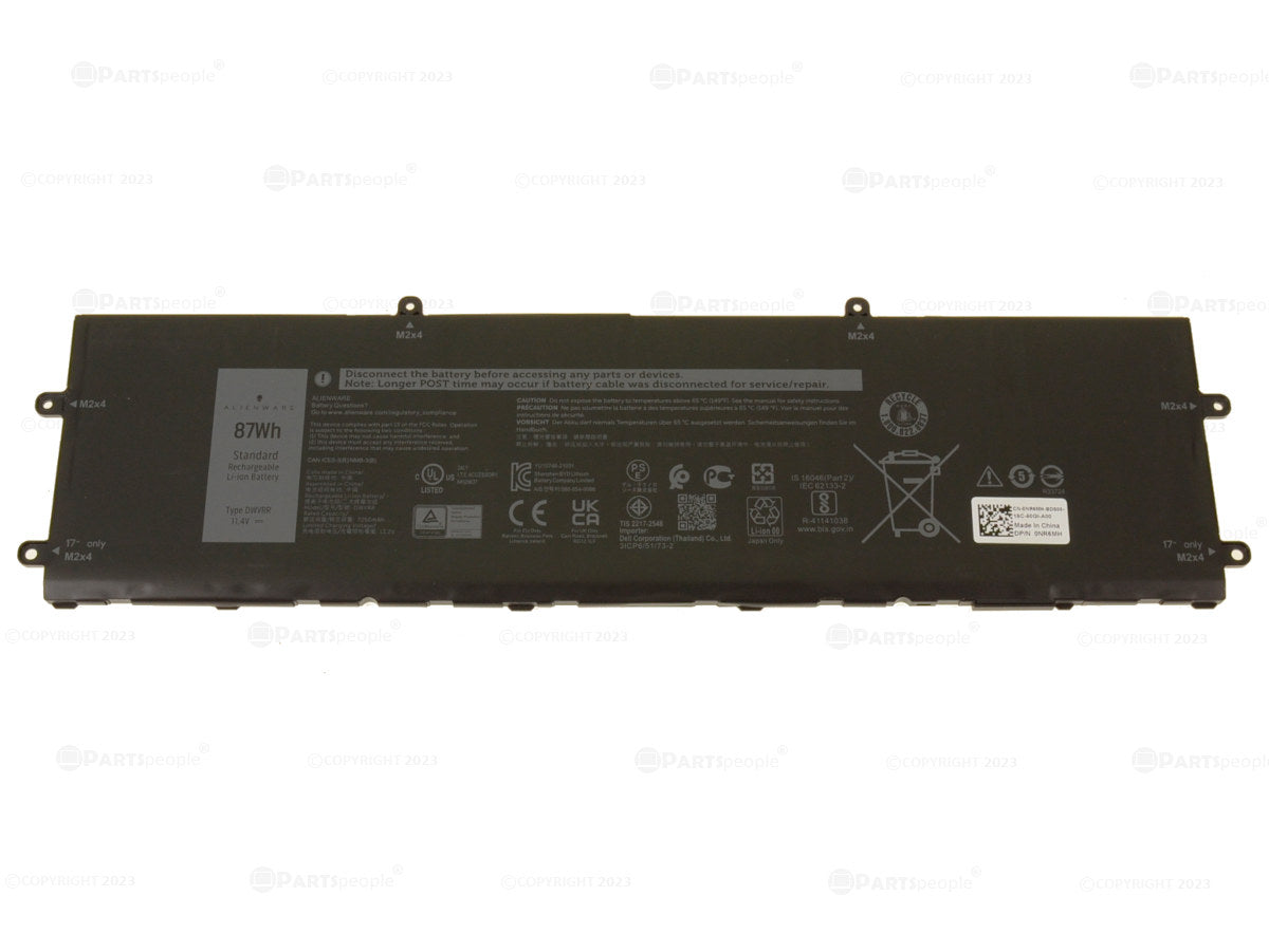 DELL DWVRR - DWVRR Genuine Original Laptop Notebook Battery (1 Yr Warranty)