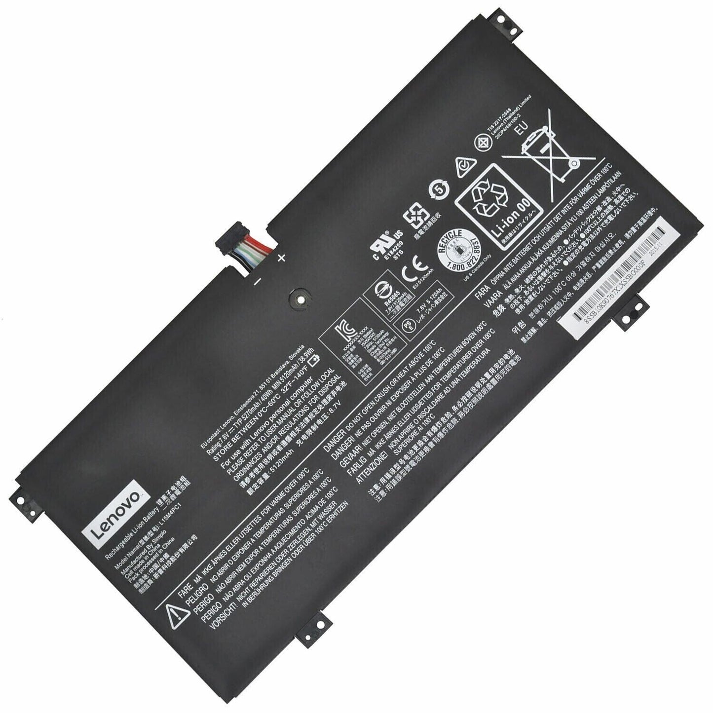 LENOVO L15M4PC1 - L15M4PC1 Original Laptop Notebook Battery (1 Yr Warranty)