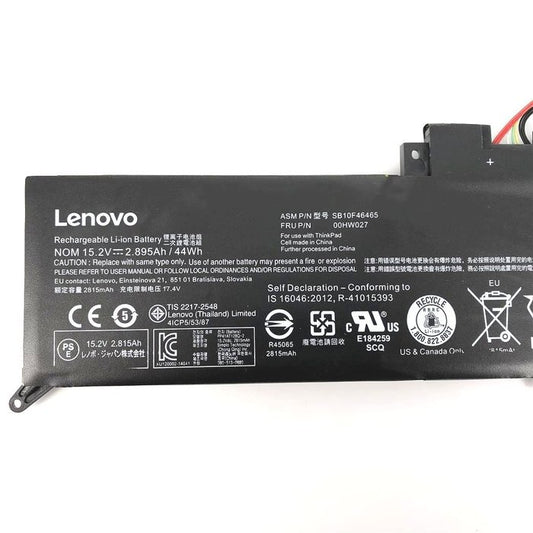 LENOVO 00HW027 - 00HW027 Original Laptop Notebook Battery (1 Yr Warranty)