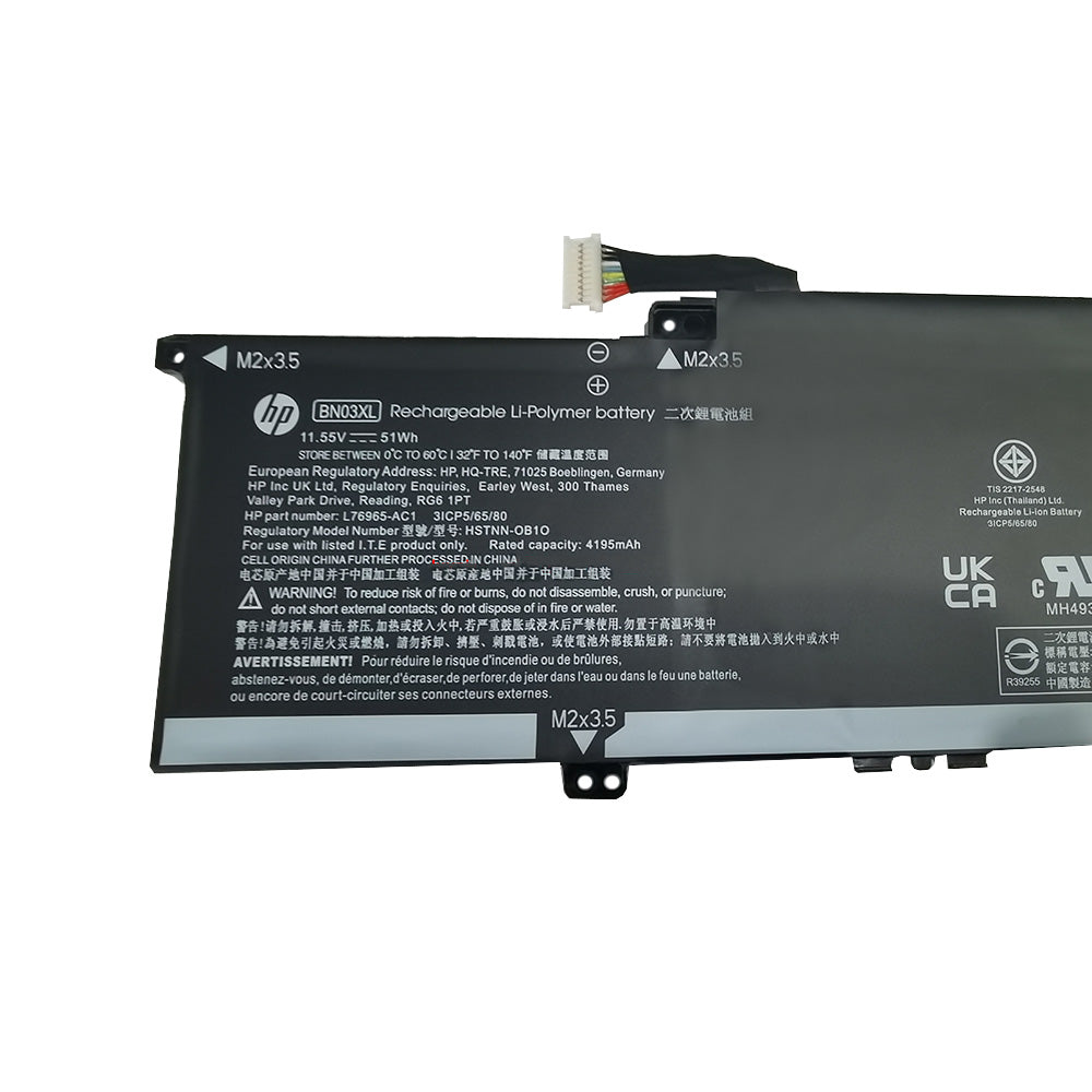 HP BN03XL - BN03XL Original Laptop Notebook Battery (1 Yr Warranty)