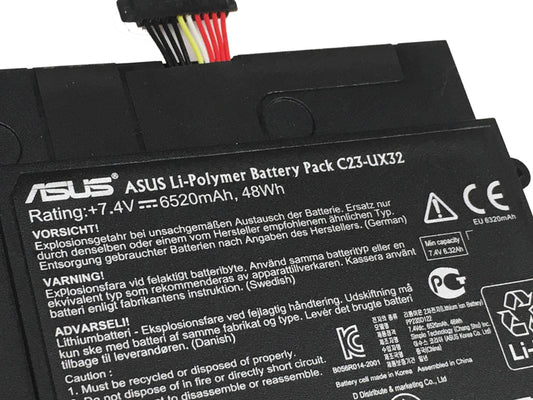 ASUS C23-UX32 - C23-UX32 Original Laptop Notebook Battery (1 Yr Warranty)