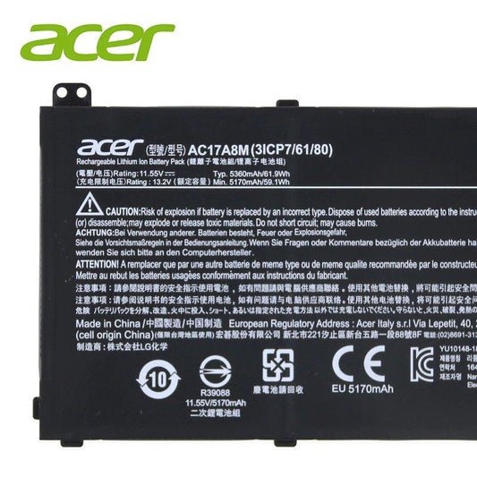 ACER AC17A8M - AC17A8M Original Laptop Notebook Battery (1 Yr Warranty)