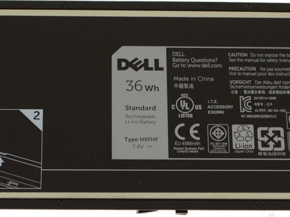 DELL HXFHF - HXFHF Genuine Original Laptop Notebook Battery (1 Yr Warranty)