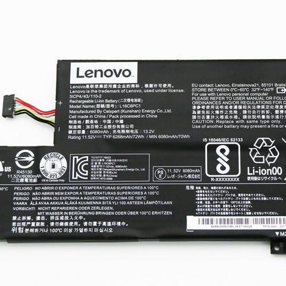 LENOVO L16M6PC1 - L16M6PC1 Original Laptop Notebook Battery (1 Yr Warranty)