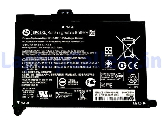 HP BP02XL - BP02XL Original Laptop Notebook Battery (1 Yr Warranty)