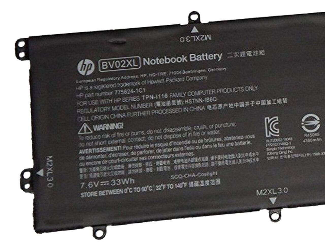 HP Envy X2 13-J071NZ - BV02XL Original Laptop Notebook Battery (1 Yr Warranty)