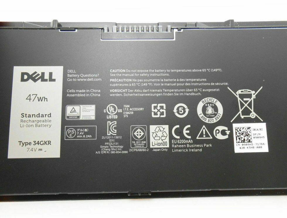 DELL G0G2M - G0G2M Genuine Original Laptop Notebook Battery (1 Yr Warranty)