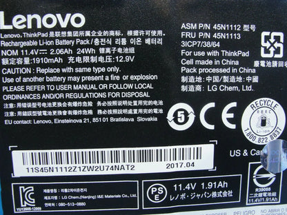 LENOVO 45N1112 - 45N1111 Original Laptop Notebook Battery (1 Yr Warranty)