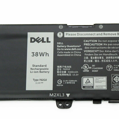 DELL F62G0 - F62G0 Genuine Original Laptop Notebook Battery (1 Yr Warranty)