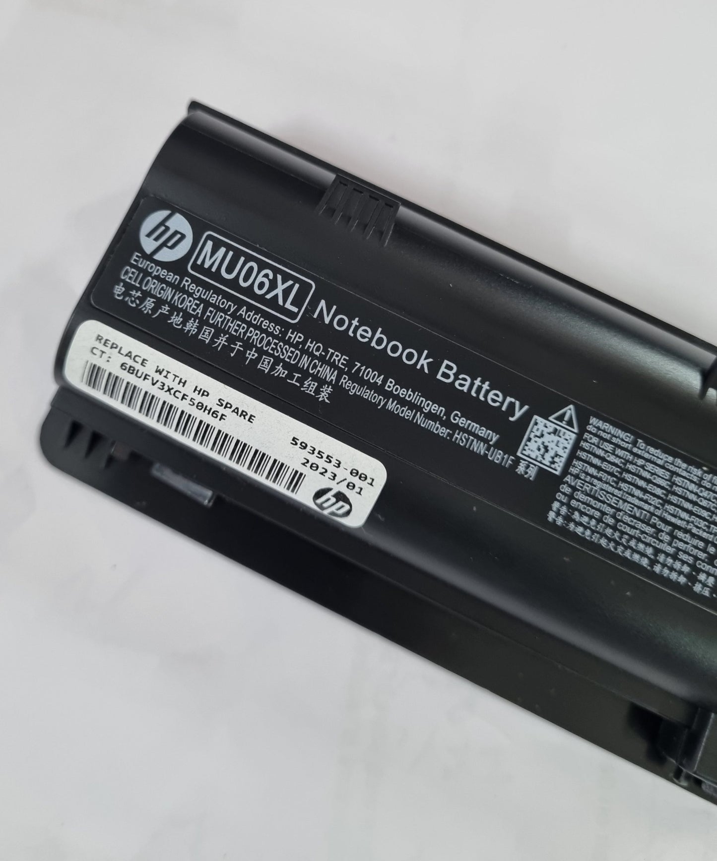 HP MU06XL - 55WH High Capacity MU06XL Original Laptop Notebook Battery (1 Yr Warranty)