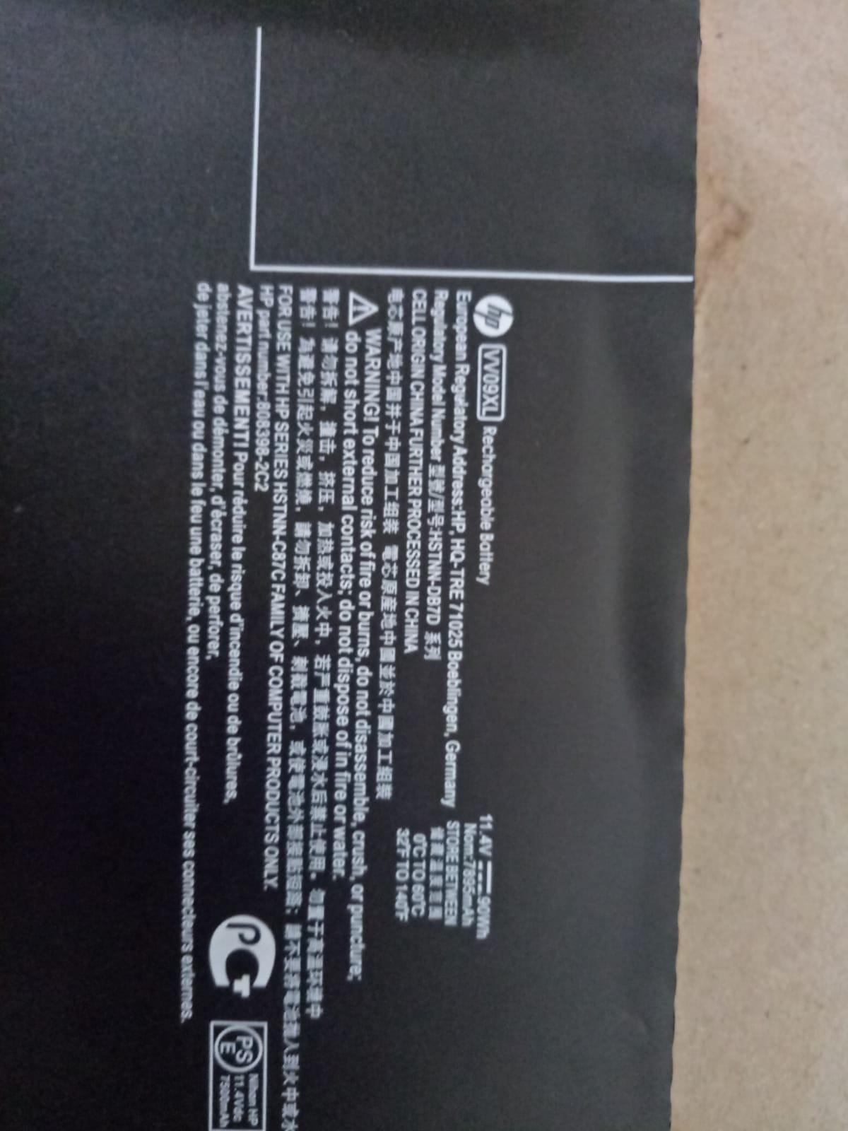 HP VV09XL - VV09XL Original Laptop Notebook Battery (1 Yr Warranty)