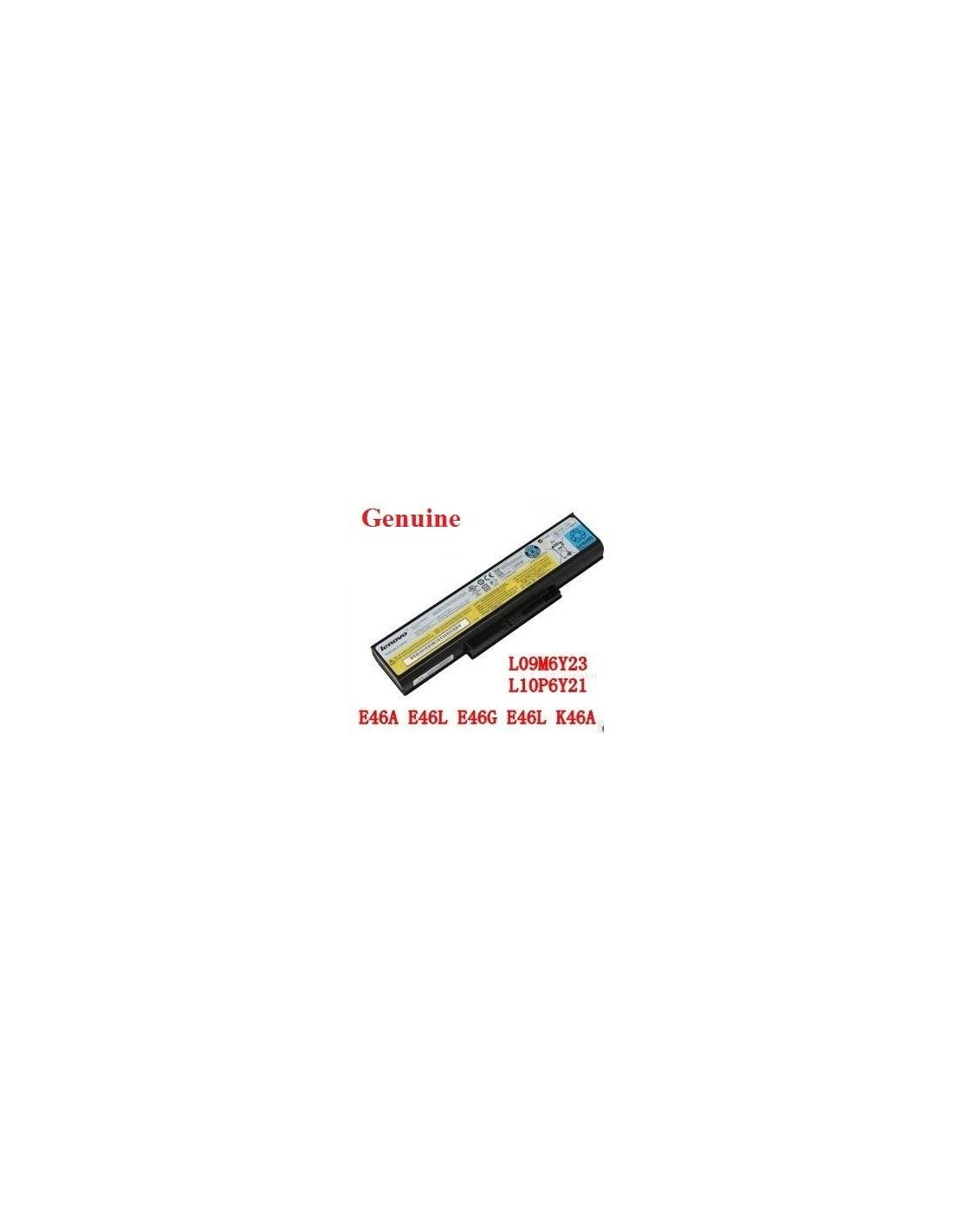 LENOVO L10P6Y21 - L10P6Y21 Original Laptop Notebook Battery (1 Yr Warranty)