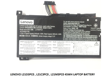 LENOVO IDEAPAD GAMING 3 15ARH - L21D3PC0 Original Laptop Notebook Battery (1 Yr Warranty)