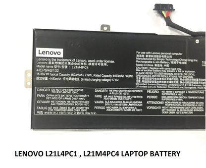 LENOVO L21L4PC1 - L21L4PC1 Original Laptop Notebook Battery (1 Yr Warranty)