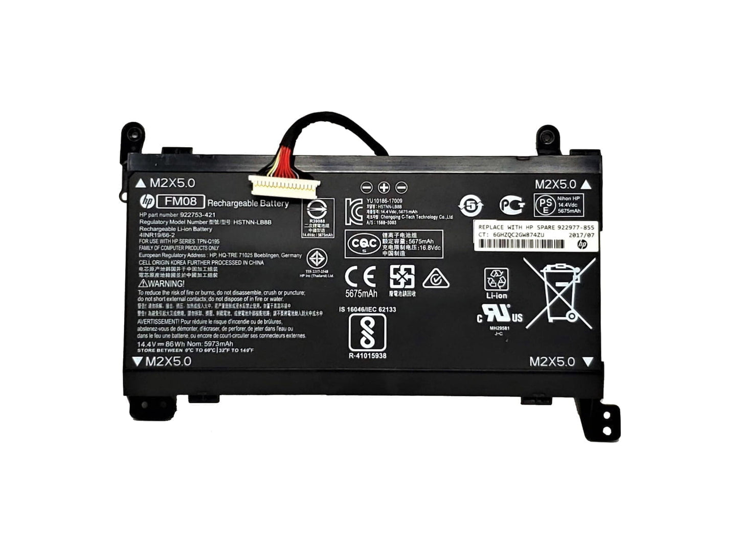 HP FM08 - FM08 Original Laptop Notebook Battery (1 Yr Warranty)