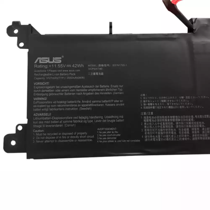 ASUS B31N1705 - B31N1705 Original Laptop Notebook Battery (1 Yr Warranty)