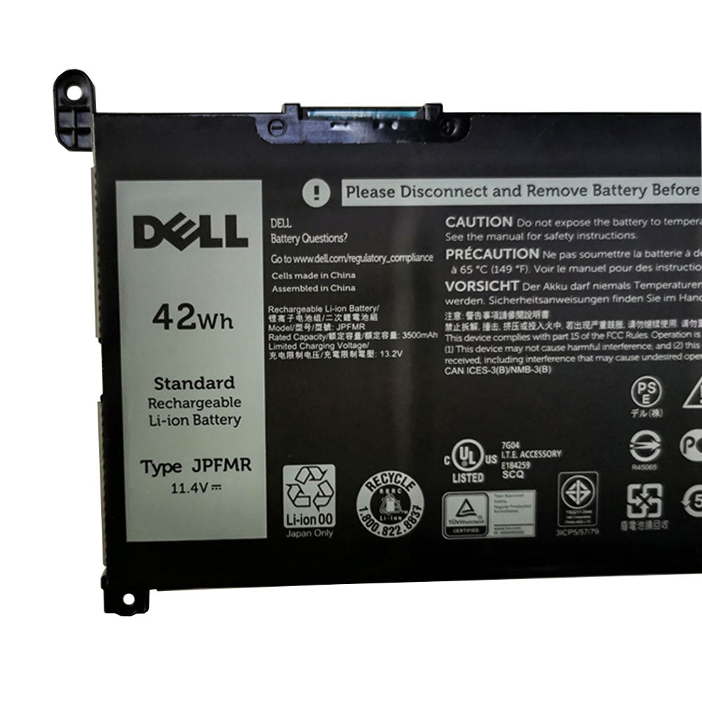 DELL JPFMR - JPFMR Genuine Original Laptop Notebook Battery (1 Yr Warranty)