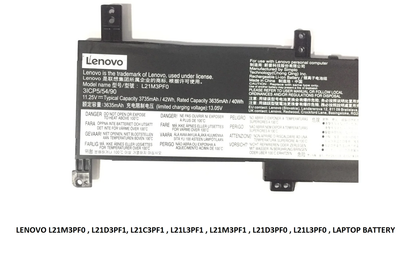 LENOVO IDEAPAD 1 15ADA7 - L21M3PF0 Original Laptop Notebook Battery (1 Yr Warranty)
