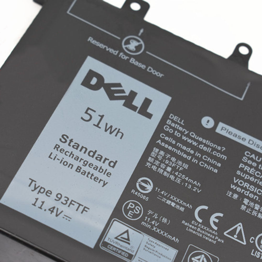 DELL LATITUDE 5480 - 93FTF Genuine Original Laptop Notebook Battery (1 Yr Warranty)