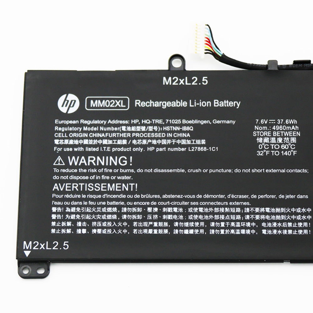 HP MM02XL - MM02XL Original Laptop Notebook Battery (1 Yr Warranty)