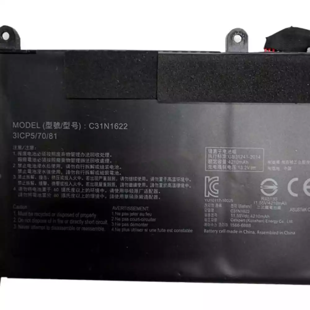 ASUS C31N1622 - C31N1622 Original Laptop Notebook Battery (1 Yr Warranty)