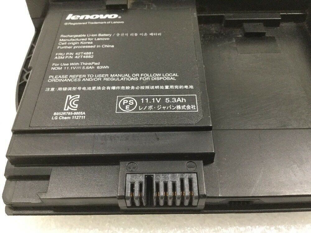 LENOVO 42T4879 - 42T4879 Original Laptop Notebook Battery (1 Yr Warranty)