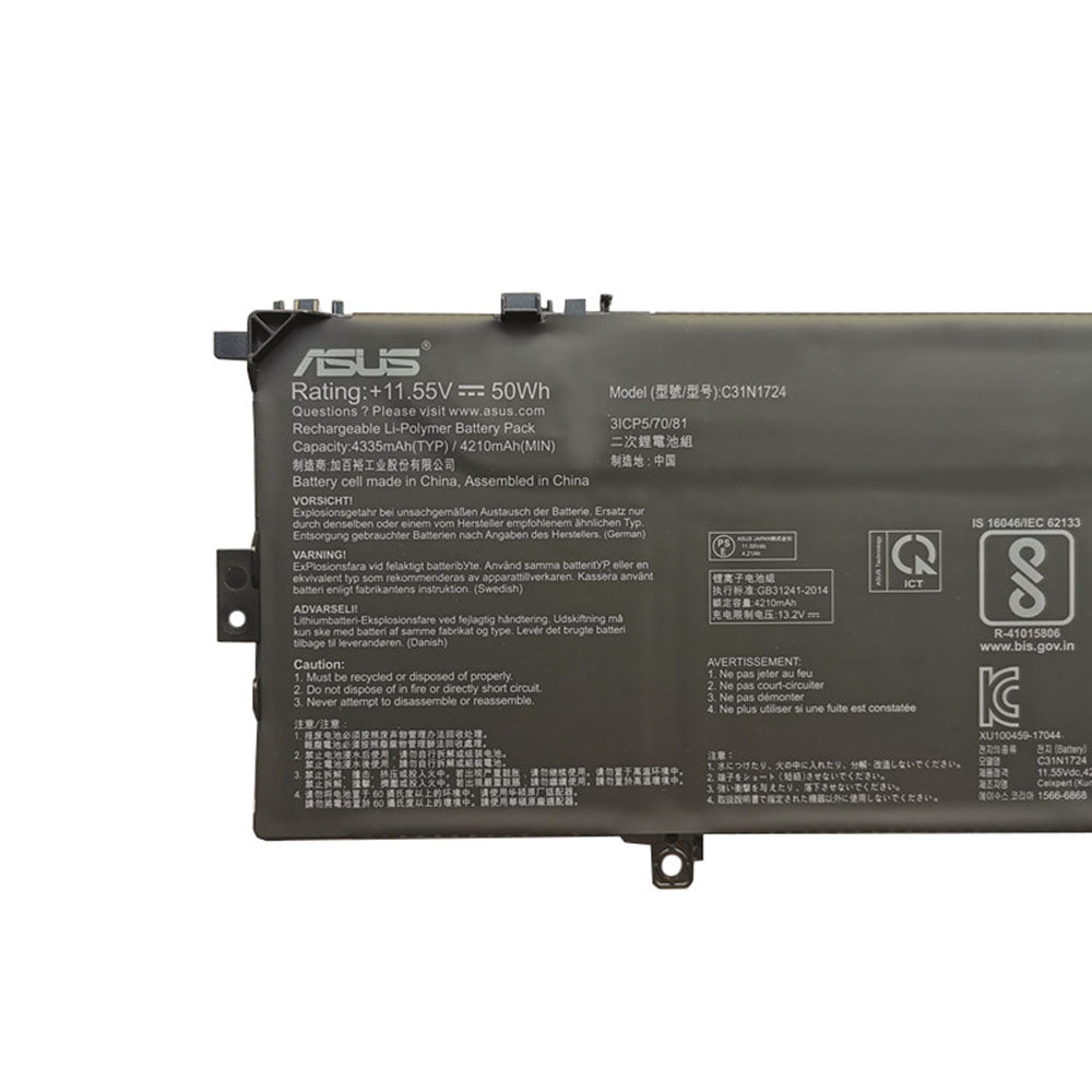 ASUS C31N1724 - C31N1724 Original Laptop Notebook Battery (1 Yr Warranty)