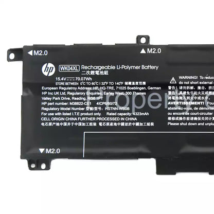 HP Omen 16-n0079ax - HP WK04XL Original Laptop Notebook Battery (1 Yr Warranty)