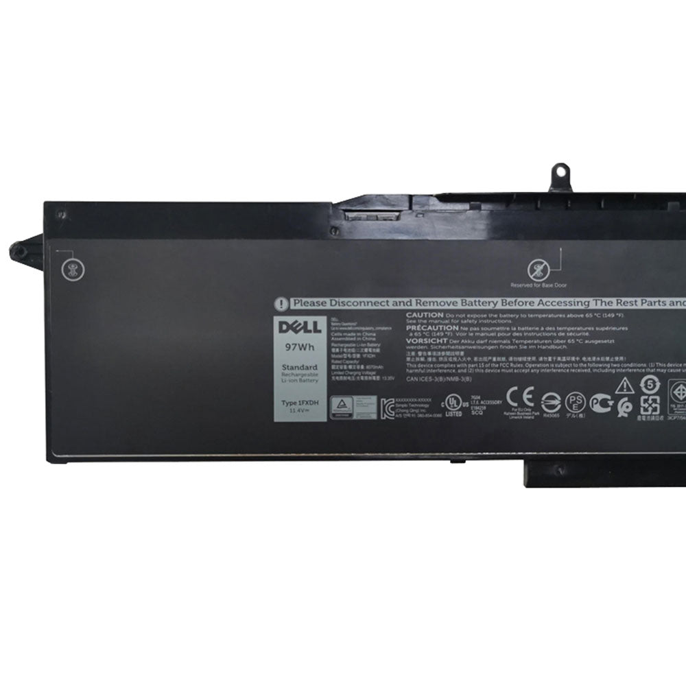 DELL 1FXDH - 1FXDH Genuine Original Laptop Notebook Battery (1 Yr Warranty)